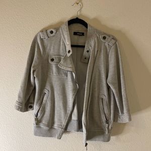 Hurley Grey Sweatshirt Jacket - Fall 🍁